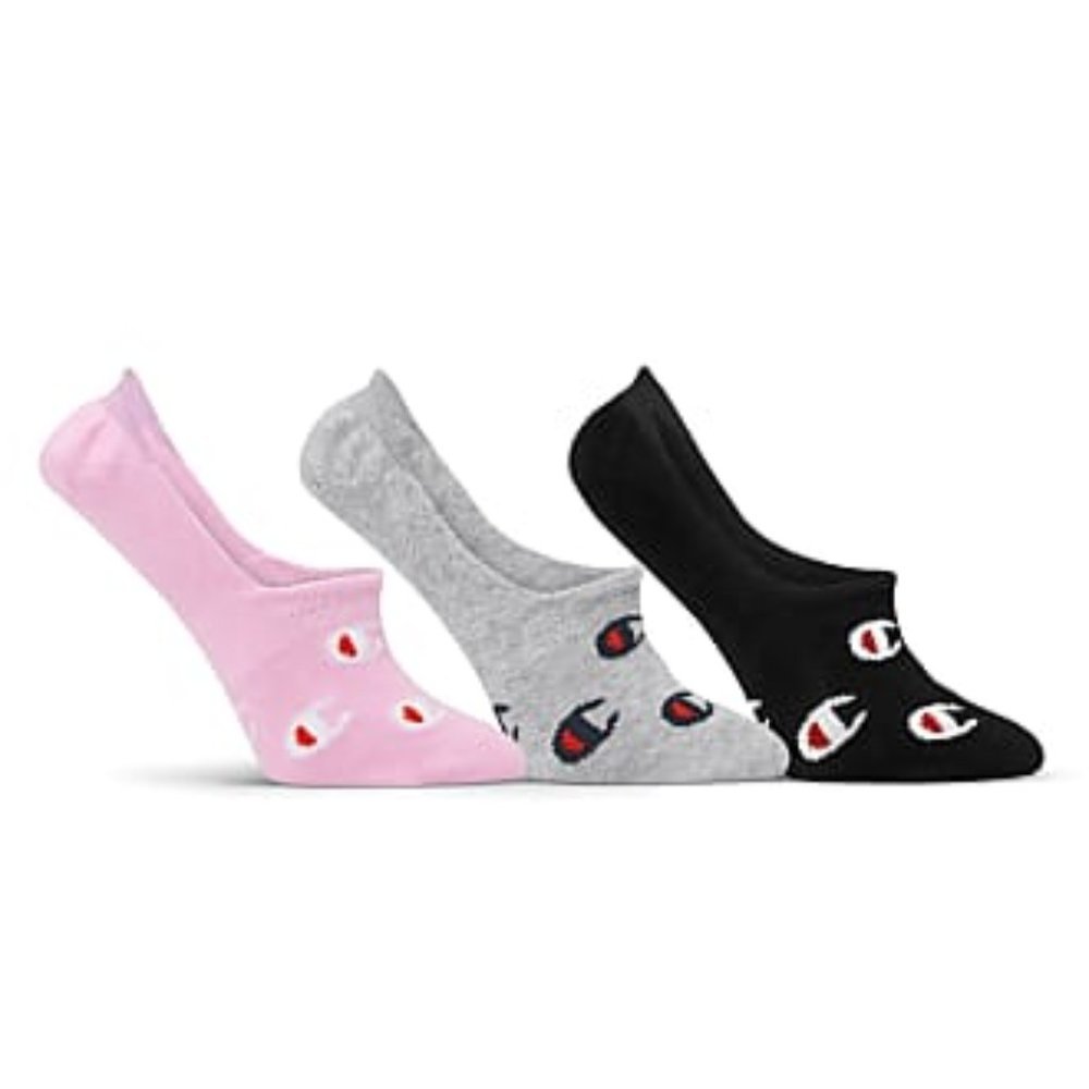 Champion Women's C Logo , 3-Pack Sock